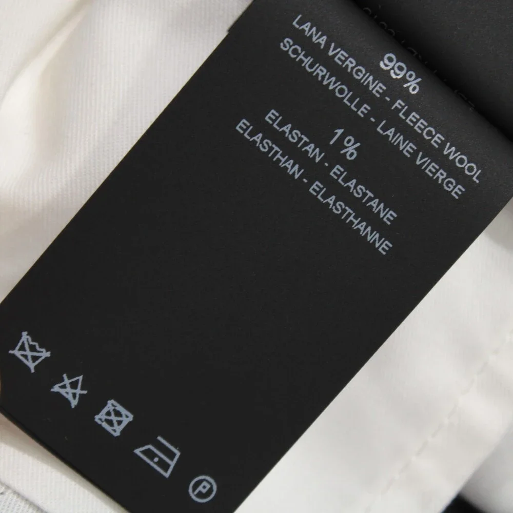 PT Torino NWT Dress Pants Size 48 (US 32) Slim Fit in Dark Gray Wool Blend